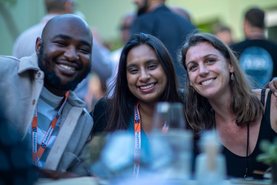 ZANOG community members networking